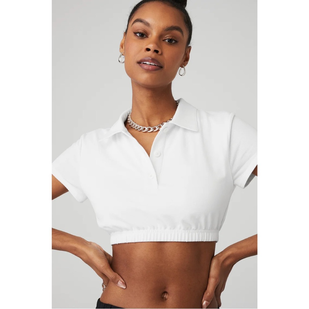 Alo Cropped Polo